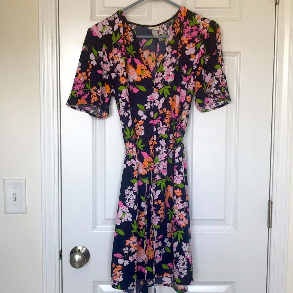 Women’s Navy/Floral Dress